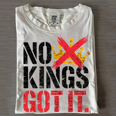No Kings in America TEE