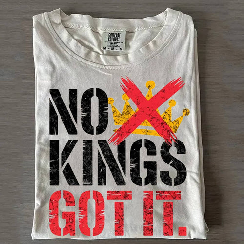 No Kings in America TEE