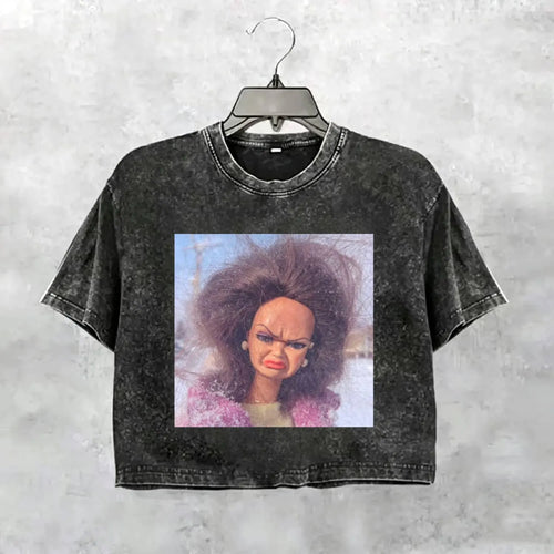 Disgusted Girl Face Funny Meme Tee