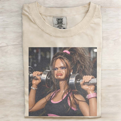 Gym Girl Vibe Funny Meme Graphic Tee