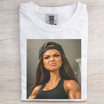 Gym Girl Vibe Funny Meme Graphic Tee