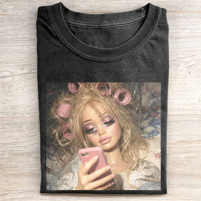 Unhinged Girl Funny Meme Tee