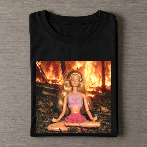 Unhinged Girl Funny Meme Tee