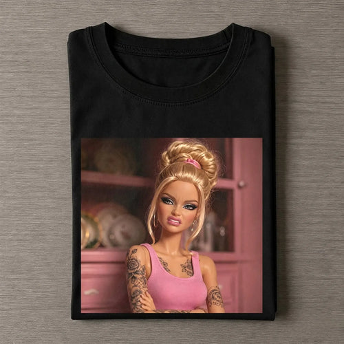 Unhinged Girl Funny Meme Tee