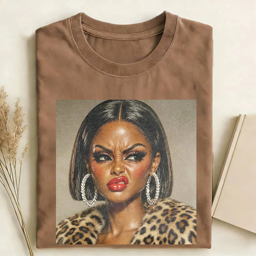 Disgusted Face Girls Funny Meme Tee
