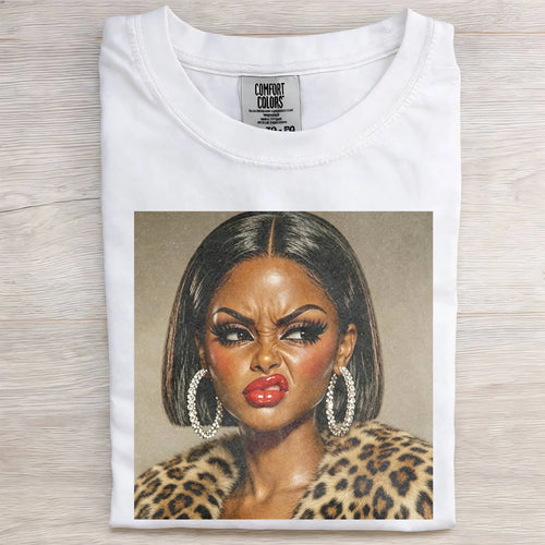 Disgusted Face Girls Funny Meme Tee