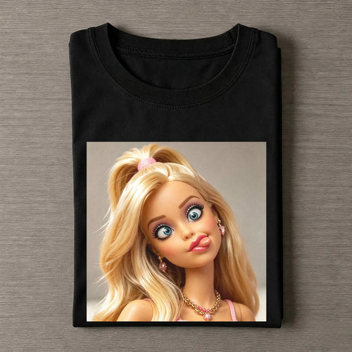 Unhinged Girl Funny Meme Tee