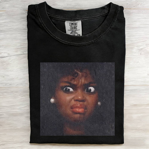 I Dislike Mood Black Skin Girl Funny Meme Graphic Tee