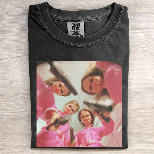 Battle Girl Funny Meme Retro Graphic Tee