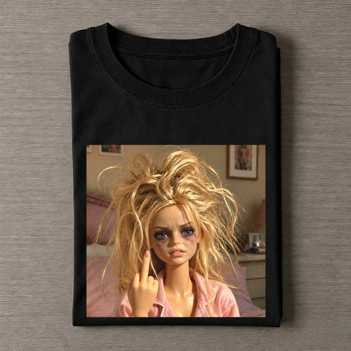Unhinged Girl Funny Meme Tee