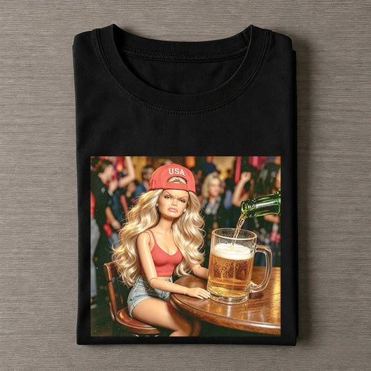 Party Nightlife Feral Girl Funny Meme T-Shirt