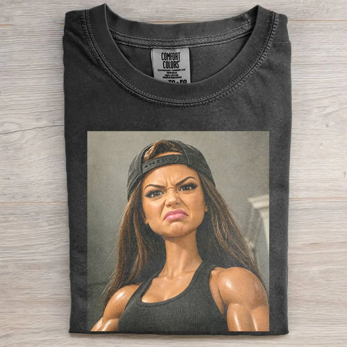 Gym Girl Vibe Funny Meme Graphic Tee
