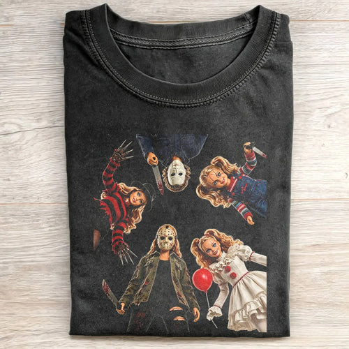 Halloween Wacky Girls Funny Meme Tee