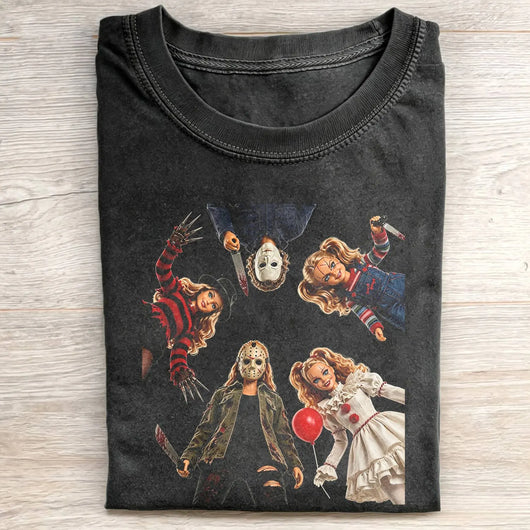 Halloween Wacky Girls Funny Meme Tee