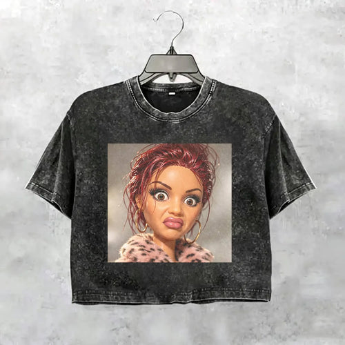 Disgusted Girl Face Funny Meme Tee