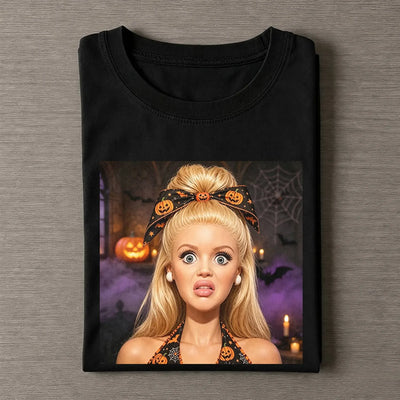 Halloween Wacky Girls Funny Meme Tee