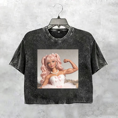 Unhinged Girl Funny Meme Tee