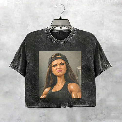 Gym Girl Vibe Funny Meme Graphic Tee