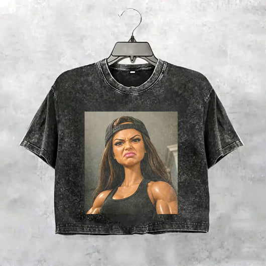 Gym Girl Vibe Funny Meme Graphic Tee