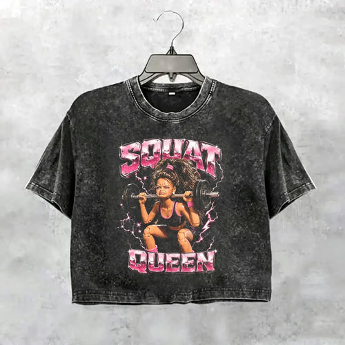 Unhinged Gym Girl Face Funny Meme Tee