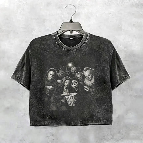 Halloween Wacky Girls Funny Meme Tee