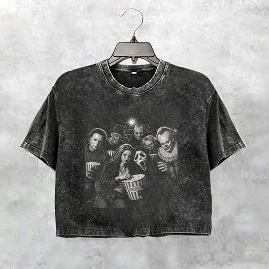 Halloween Wacky Girls Funny Meme Tee
