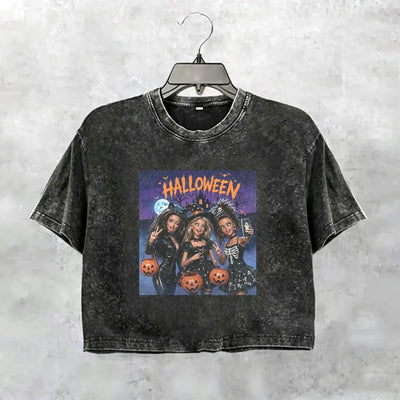 Halloween Wacky Girls Funny Meme Tee