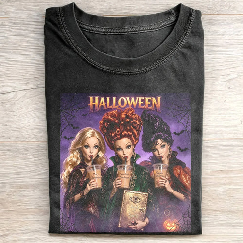 Halloween Wacky Girls Funny Meme Tee