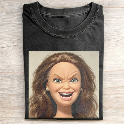 Unhinged Girl Funny Meme Tee