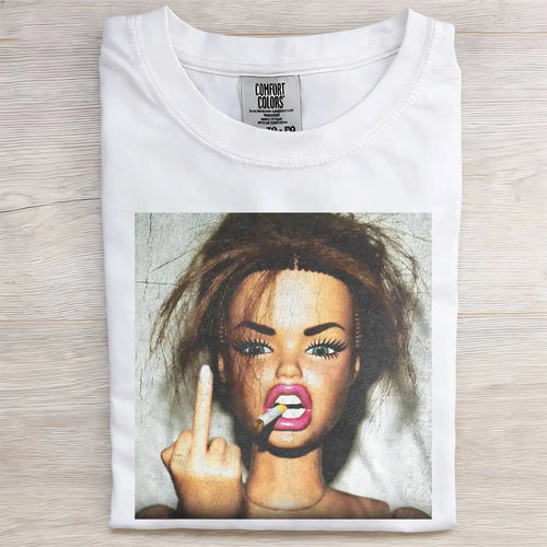 Angry Girl Vibe Funny Meme Graphic Tee