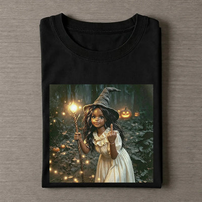 Halloween Wacky Girls Funny Meme Tee