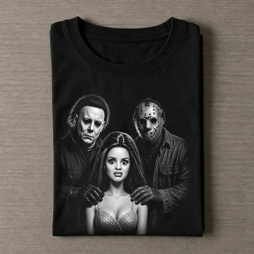 Halloween Wacky Girls Funny Meme Tee