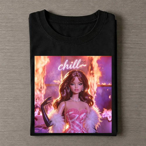 Chill Girl Mood Funny Tee