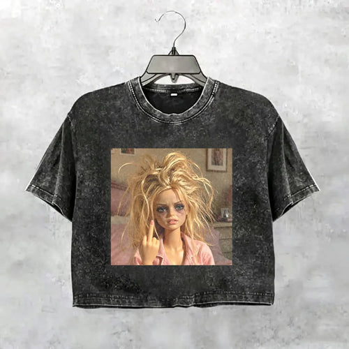 Unhinged Girl Funny Meme Tee