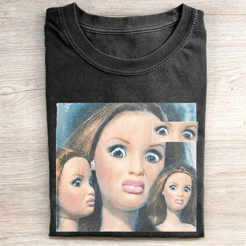 Disgusted Girl Face Funny Meme Tee