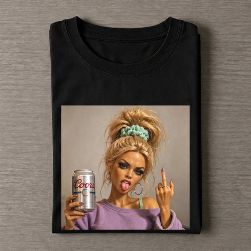 Disgusted Face Girl Funny Meme Tee