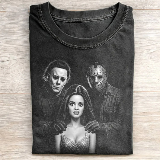 Halloween Wacky Girls Funny Meme Tee