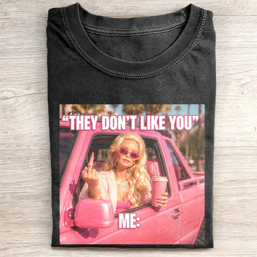 Unhinged Girl Funny Meme Tee