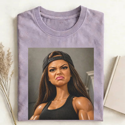 Gym Girl Vibe Funny Meme Graphic Tee