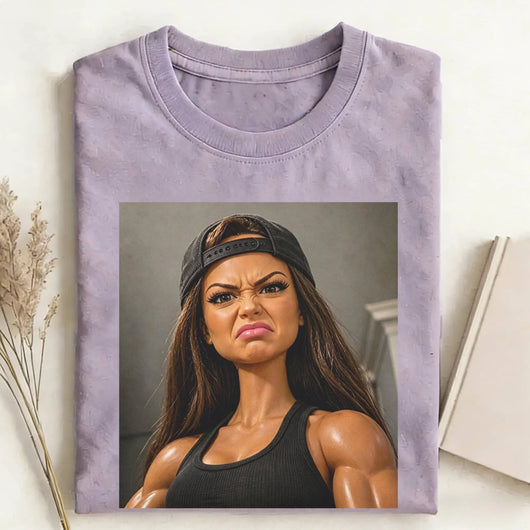 Gym Girl Vibe Funny Meme Graphic Tee
