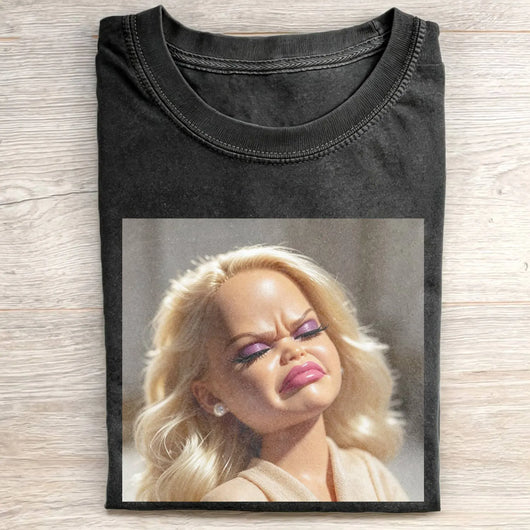 Unhinged Girl Funny Meme Tee