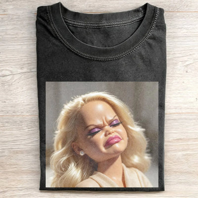 Unhinged Girl Funny Meme Tee