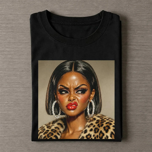 Disgusted Face Girls Funny Meme Tee