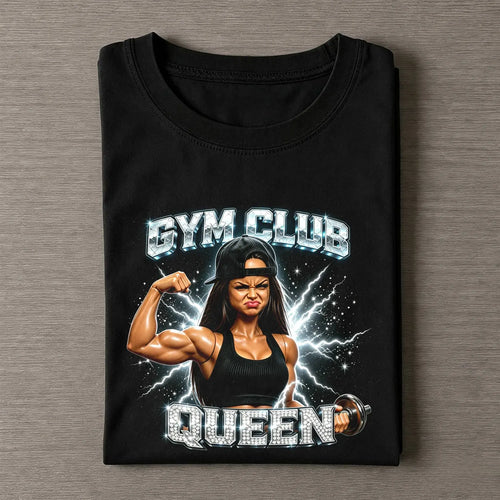Unhinged Gym Girl Face Funny Meme Tee