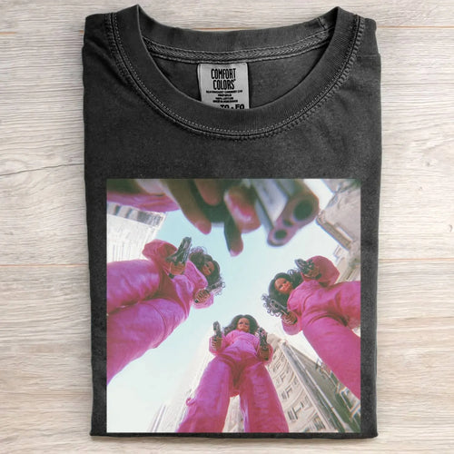 Battle Girl Funny Meme Retro Graphic Tee