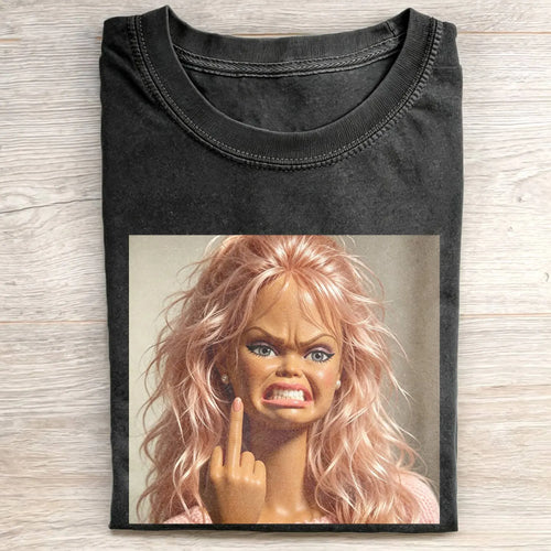 Disgusted Face Girl Funny Meme Tee