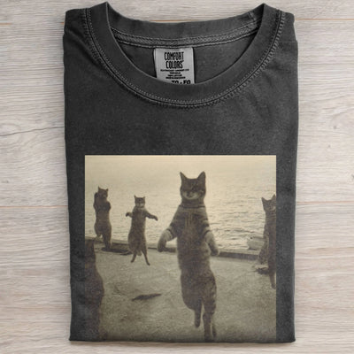 LEVITATING CATS TEE