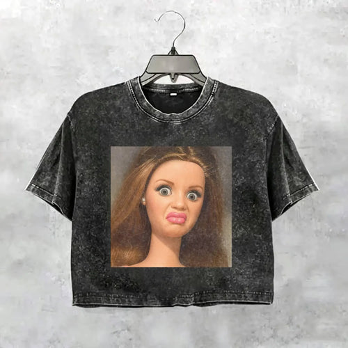 Disgusted Girl Face Funny Meme Tee