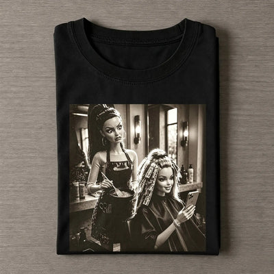 Hairdresser Funny Salon Meme Gift T-Shirt