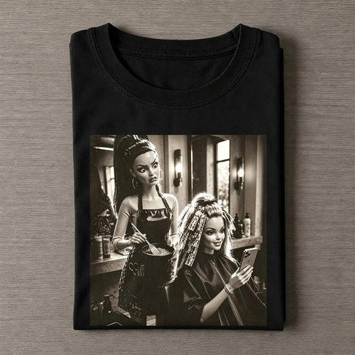 Hairdresser Funny Salon Meme Gift T-Shirt